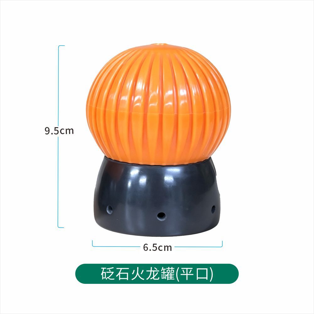 Bian Stone Fire Dragon Moxa Cup Facial Moxibustion Gua Sha Massage Tool in use