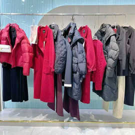 25冬璞秀优雅气质风衣外套羽绒服双面呢上衣裤裙杂款混批清仓货源