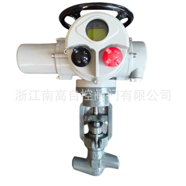 智能开关型电动焊接截止阀 J961Y-100I 高压焊接电动截止阀 DN200