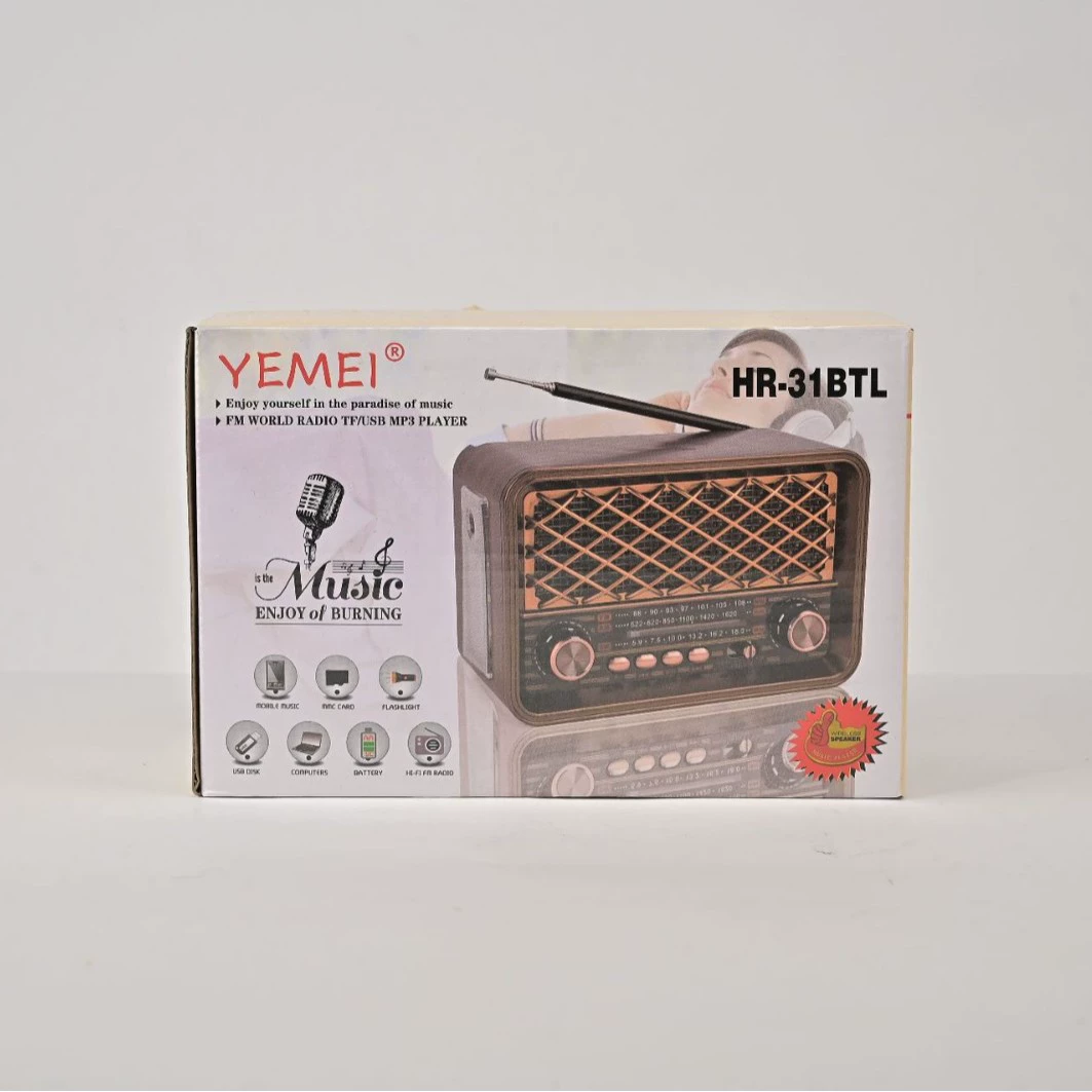 Многофункциональный MP3-плеер с AM/FM/SW3 диапазонами, Bluetooth и LED-подсветкой