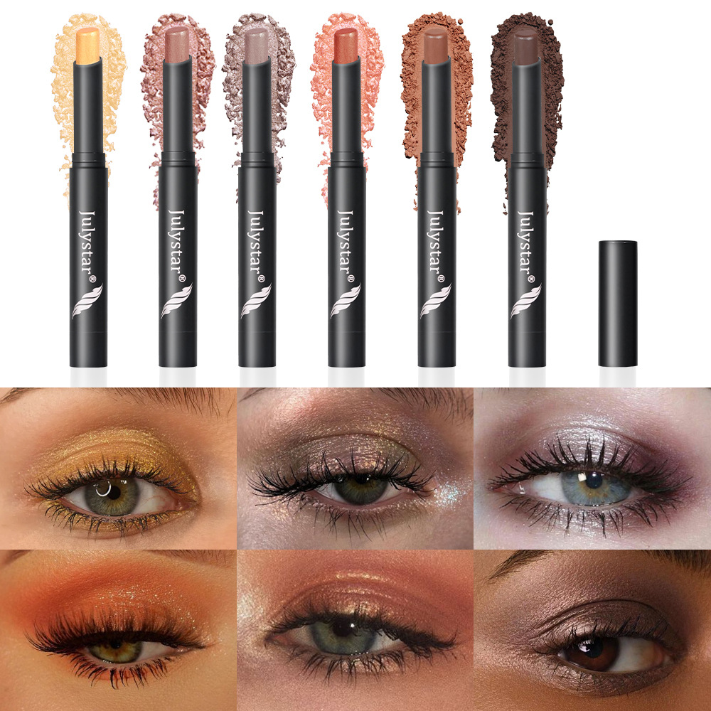 Bunter Make-up-Slacker Pearl Light rotierender Augenstift, Schattenreparatur, Highlighter, Lippenaufhellung, Allzweck_voghion.com