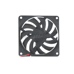 Source manufacturer 8010 DC cooling fan oil-containing silent 5V12V24V notebook brushless industrial fan