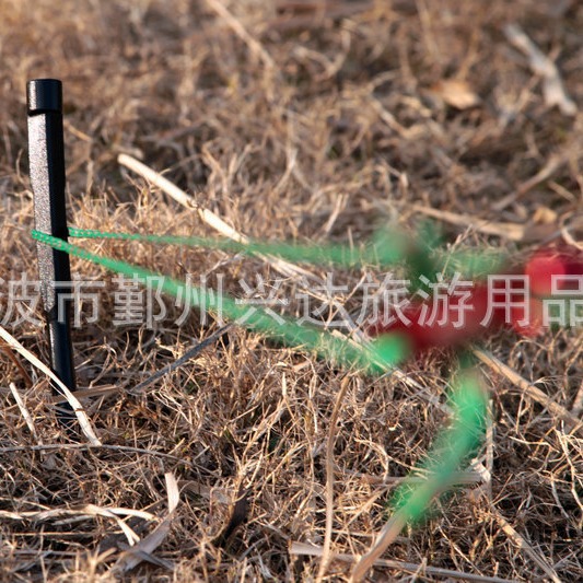 Suministro al por mayor al aire libre reforzado carpa de hierro fundido tierra Ding pequeña carpa accesorios Tienda de tierra clavo