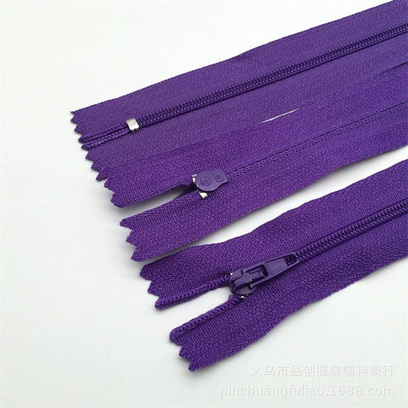 Nylon trousers with zipper, wholesale