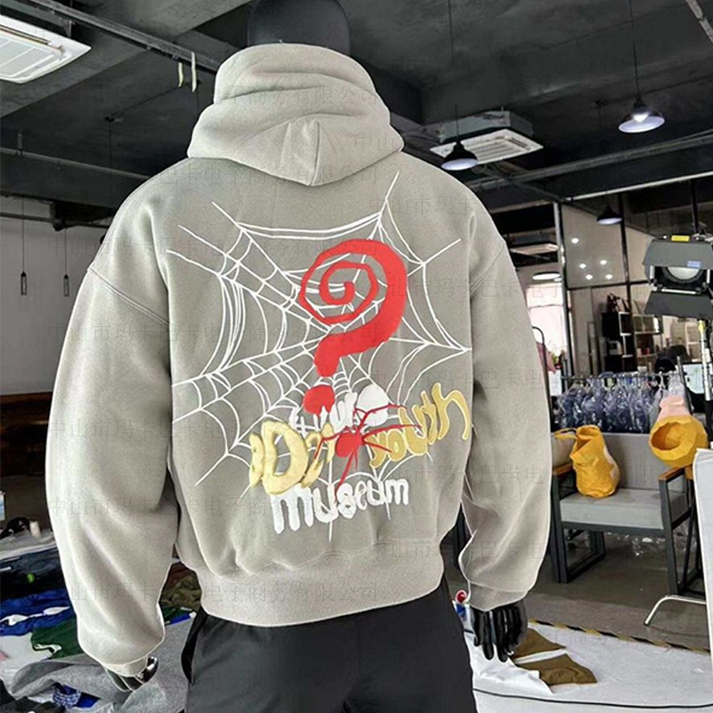 Halloween Festival Hoodies & Sweatshirts Long Sleeve Streetwear Letter Spider Spider Web
