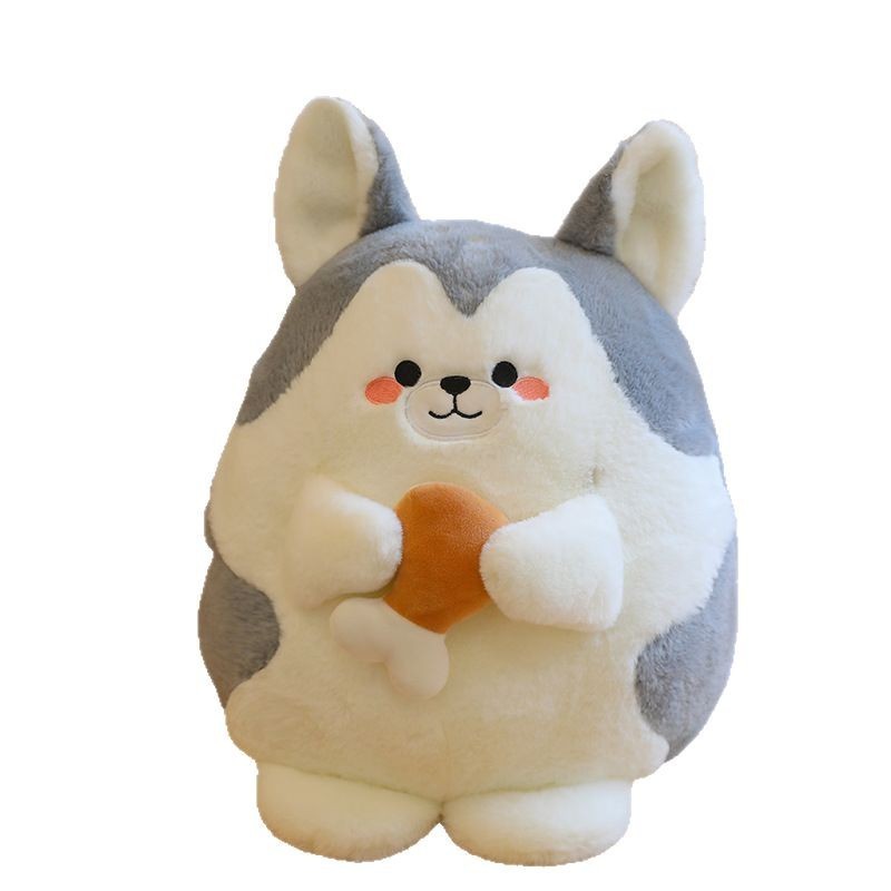 かわいい鶏脚ハスキー人形鶏脚犬ぬいぐるみ人形子供誕生日プレゼント卸売り|undefined