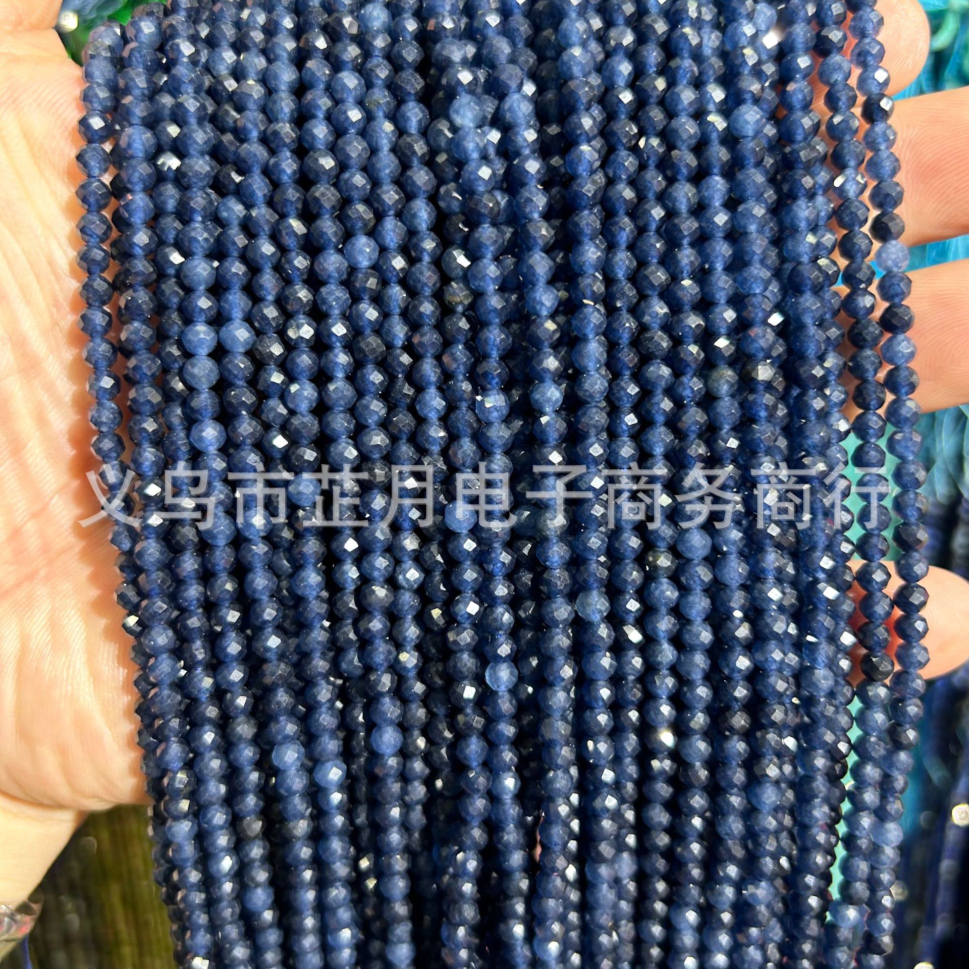 Pequeñas cuentas 2mm3mm4mm facetas todo tipo de ágata Cristal de piedra natural granos sueltos DIY joyería pulsera collar