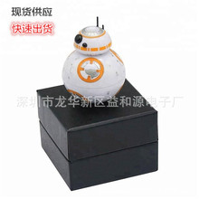 50mm3层星球大战系列BB-8机器人造型天线磨烟器研磨碎烟器Grinder