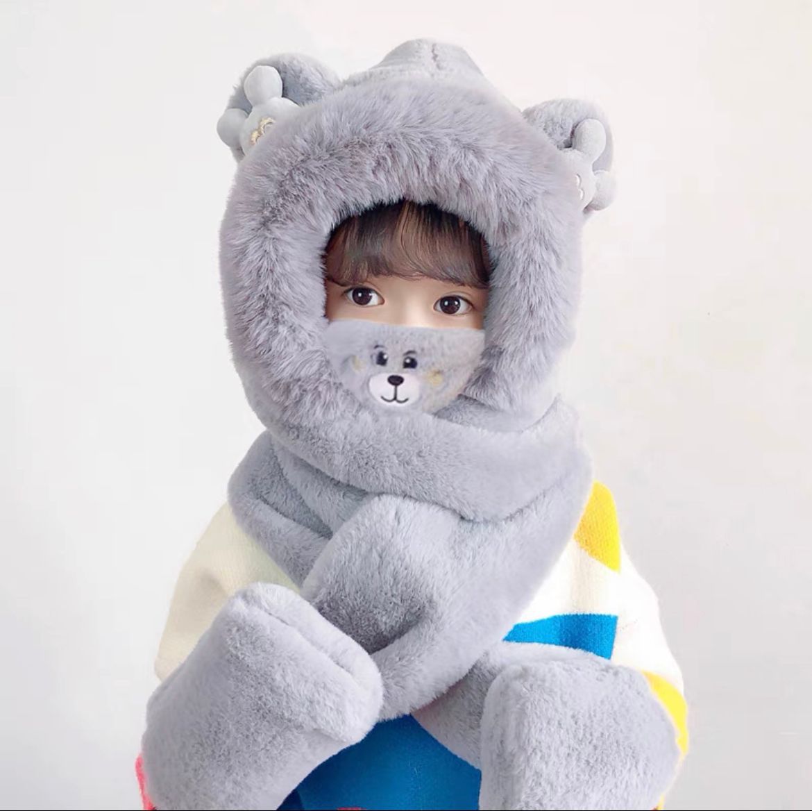 스몰엠 마스크-그레이