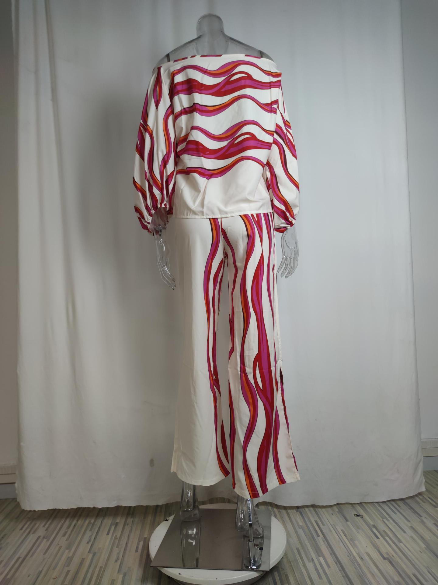385g Weight Long Sleeve Sleeve Length Polyester Fabric Type Pant Co-ord Set Sets Type 2 Pieces Set Quantity Holiday, Daily Occasion Collarless Neckline Regular Fit Fit Type Halloween Festival Abstract, Zebra, Spider Web Pattern Summer, Spring Season Women's Gender Printing Design Streetwear Style Holiday Daily Women's Streetwear Abstract Zebra Spider Web Polyester Printing Pant Co-ord Set Pants Sets 14