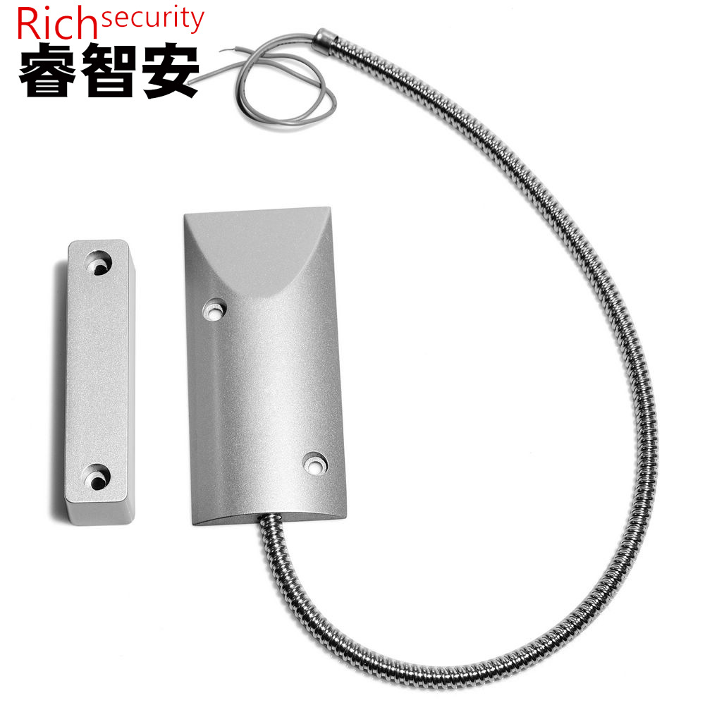 RZ-60门磁 卷帘门门磁开关 锌合金门磁传感器 安全感应门磁报警器