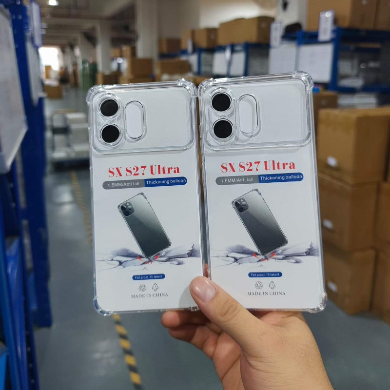 In-Stock Wholesale 1.5 Four-Corner Shockproof Phone Case Transparent Tpu Suitable for Samsung Galaxy S27 Ultra Cross-Border In-Stock Wholesale 1.5 Four-Corner Shockproof Phone Case Transparent Tpu Suitable for Samsung Galaxy S27 Ultra Cross-Border