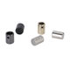 in stock discount wholesale metal lock screw hanging clock buckle clothes stop rope buckle cylindrical cap clock trousers with rope buckle