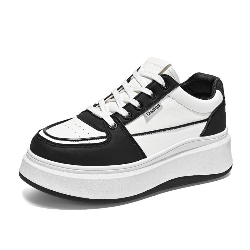 Zapatos de mujer de primavera nuevos zapatos blancos transpirables para niños todo-fósforo ins versión coreana de plataforma deportiva casual zapatillas de deporte zapatos de moda para mujer