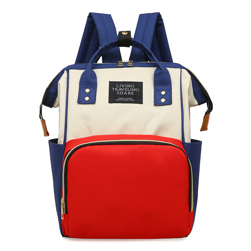 Bolso de la momia multifuncional de gran capacidad lindo portátil madre y bebé bolsa madre viaje biberón pañal mochila