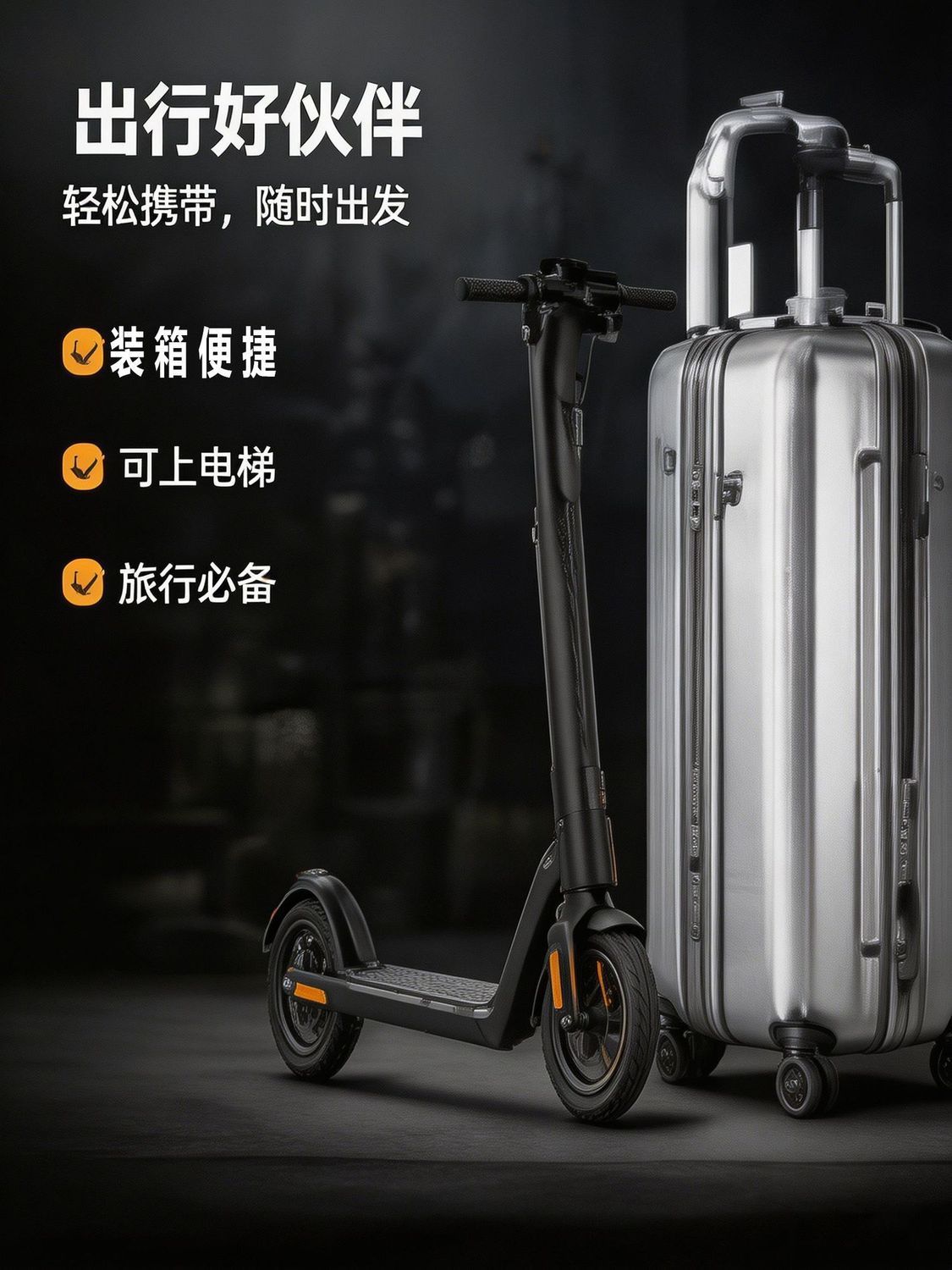The New D01 Foldable Battery with Removable Lithium Battery and Long Battery Life Is a Suitable Electric Scooter for Commuting, Traveling, and Off-Road Use