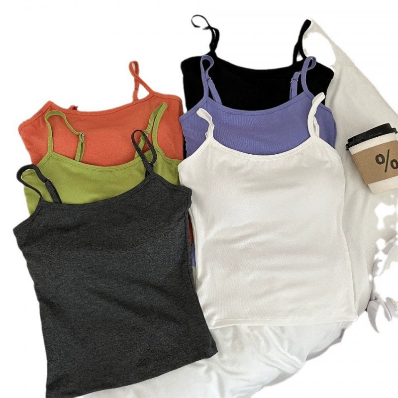 Summer adjustable straps, universal breast pads, bra top, beautiful back