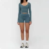 3109 long sleeves + 8863 shorts—cosmic blue