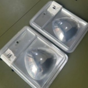 Pvc Transparent Plastic Packaging Plastic Round Card Insert Card Transparent Pet Blister Packaging Box Thickness 0.18t