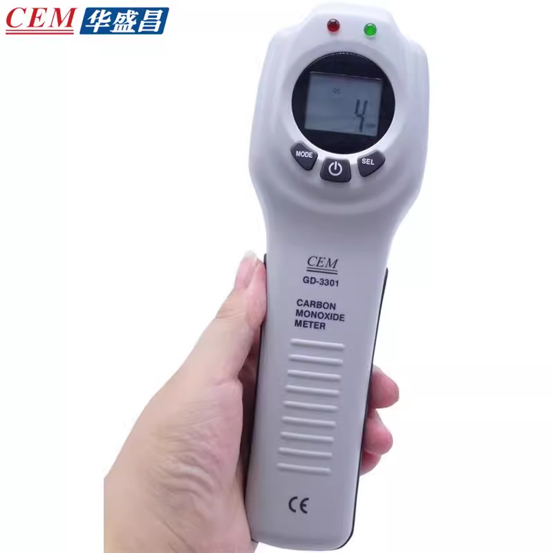 华盛昌CEM一氧化碳CO浓度测试仪GD-3301气体检测仪一氧化碳检测仪