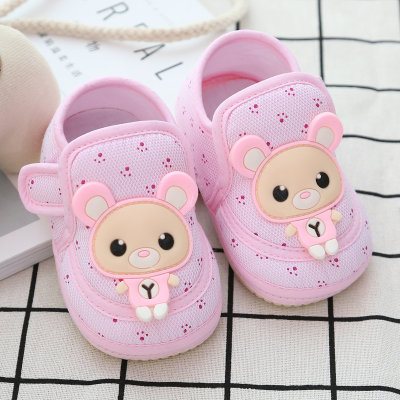 쇠고기 단독 신발 8858 곰 핑크