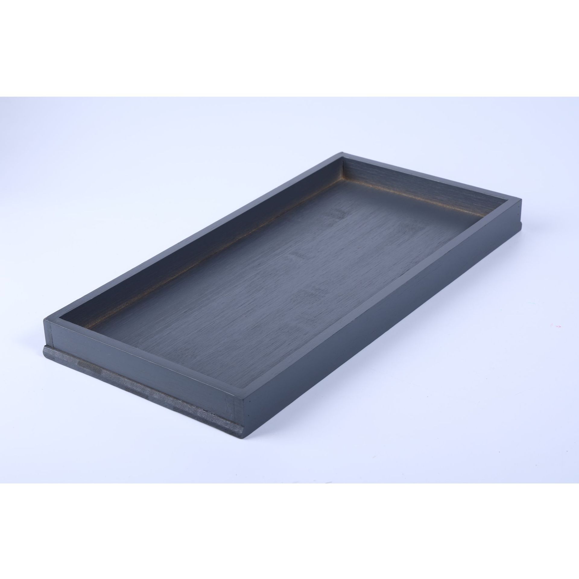 Transfronterizos para sofá de bambú y madera reposabrazos bandeja plegable perezoso con ranura lateral reposabrazos sofá bandeja de almacenamiento de artículos diversos