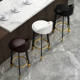 Bar Chair Light Luxury Modern Simple Backrest Stool Special Chair Bar Nordic Household High Stool Bar Chair Bar Stool