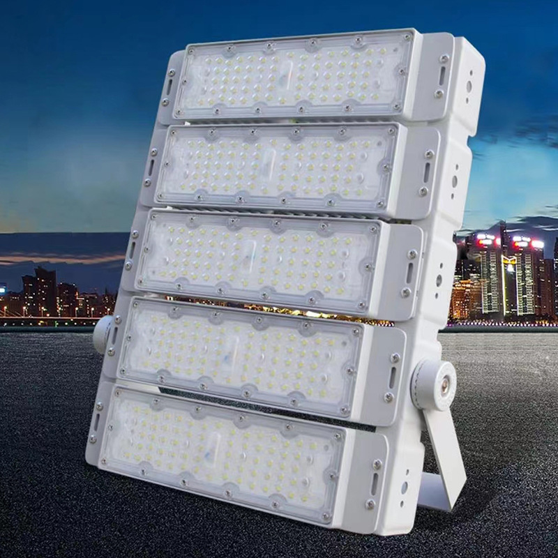 Lámpara de proyección LED 200W lámpara de túnel lámpara de campo de campo de iluminación de alto palo impermeable lámpara de proyección lámpara de proyección