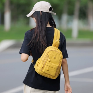 多功能胸包2026新款女士户外动休闲肩小背包斜挎包时尚百搭双肩包