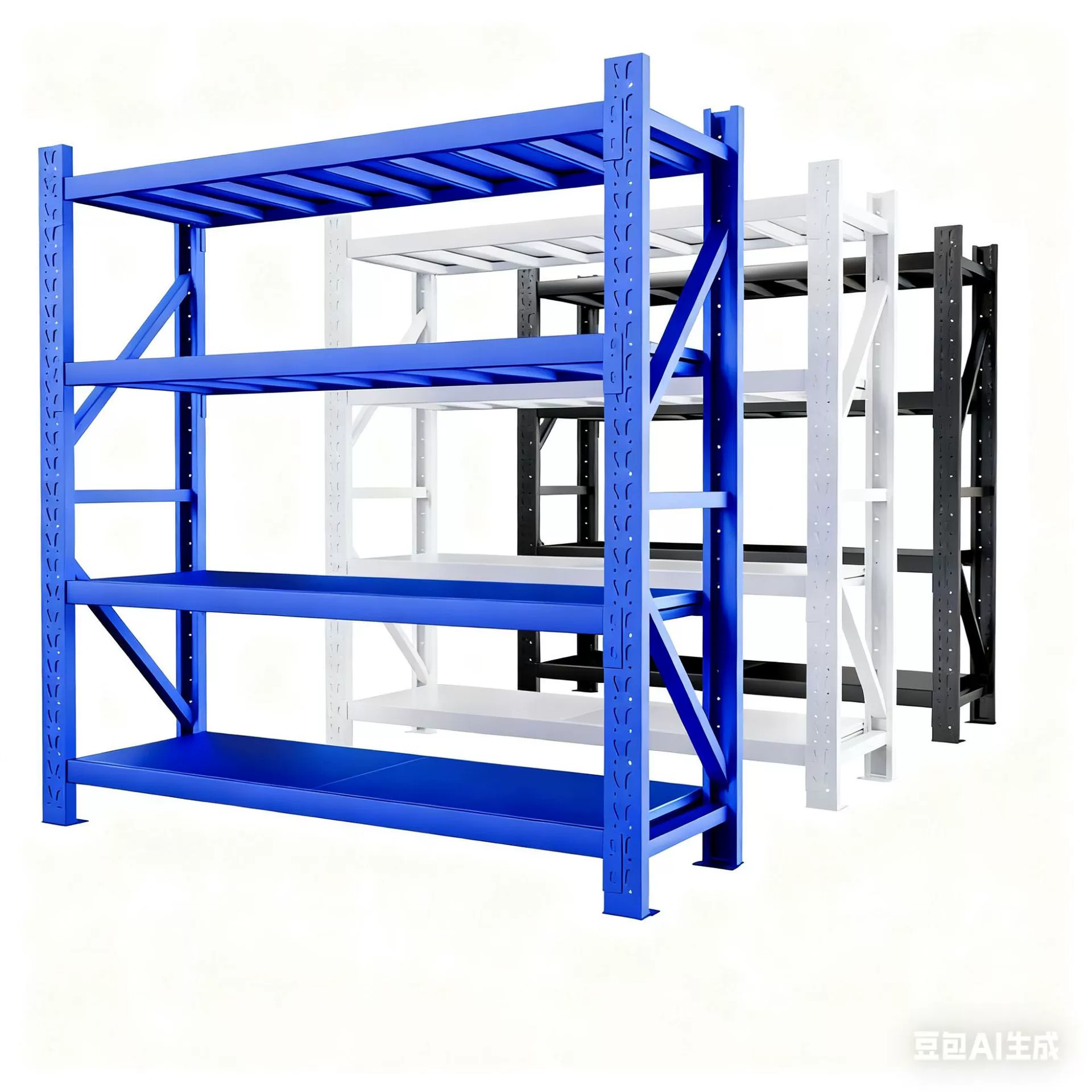 Оптовая полка для хранения аппаратных средств складская витрина для хранения промышленная Тяжелая несущая многослойная полка