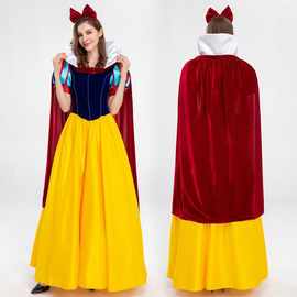 新款万圣节白雪公主游戏制服成人白雪公主裙 舞台演出cosplay服装