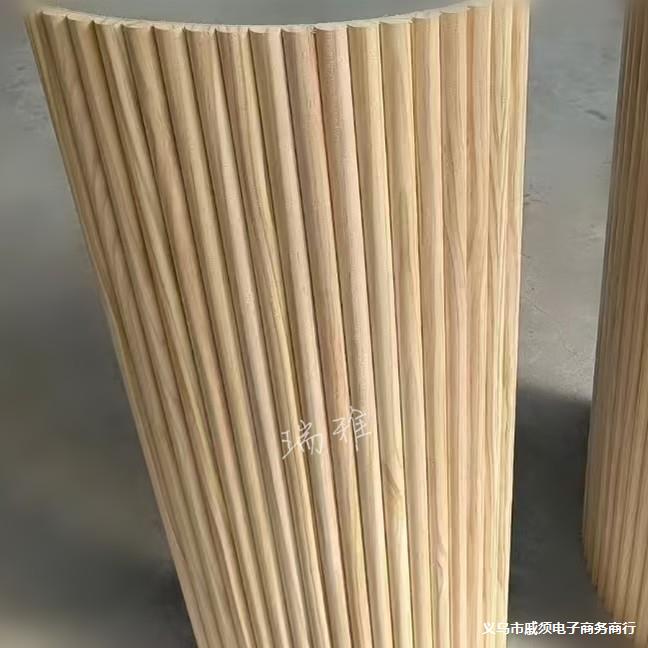 厂家批发实木半圆线滴水线背景墙造型封边家具装饰木线腰线踢脚线