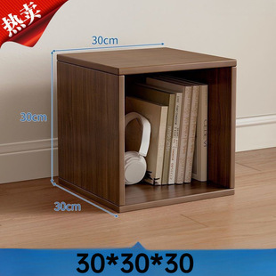 Bookcase Free Combination Grids Cabinet Floor-Standing Storage Cabinet Storage Grids Cabinet Storage Shelf DIY Assembled Cabinet.