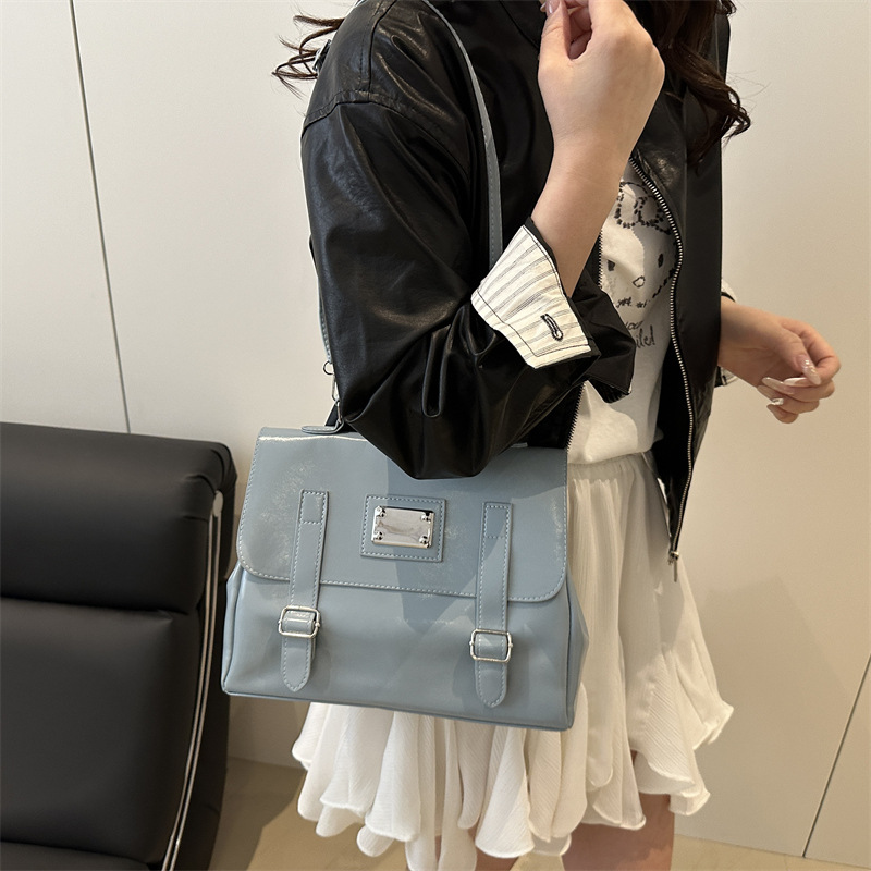 2025 bolso retro nicho de tendencia universal nuevo estilo simple hermoso gran capacidad mochila de hombro mochila