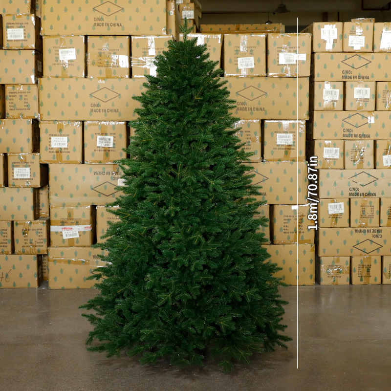 2025 nueva Navidad de tamaño completo pe hogar sala de estar decoración de árbol de Navidad al aire libre decoraciones al por mayor