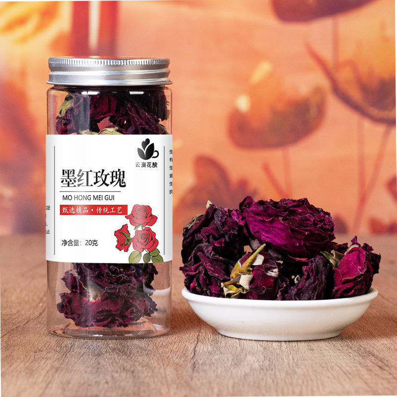 卸売缶詰組み合わせ花茶、赤いナツメヤシ、クコ、みかんの皮、菊、ハーブティー、バラ、レモンスライス、健康茶、配送