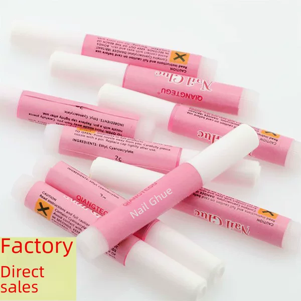 Nail glue 1g2g wear nail small glue wholesale nail glue diamond point drill bulk fake nail nail special
