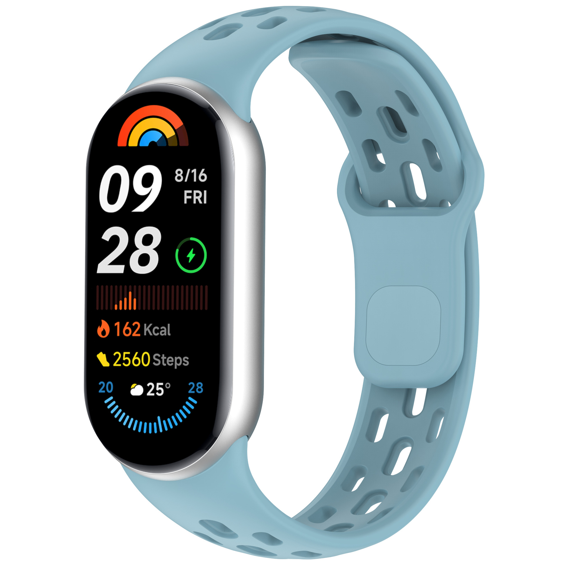 Stretch blue