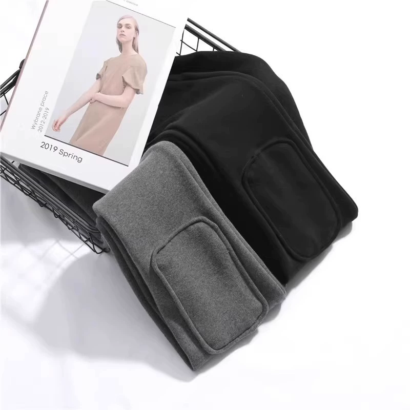 Плюс размер леггинсы женские осенние и зимние теплые хлопчатобумажные брюки толстые мм с высокой талией тонкая и бархатная толстая внешняя одежда осенние брюки