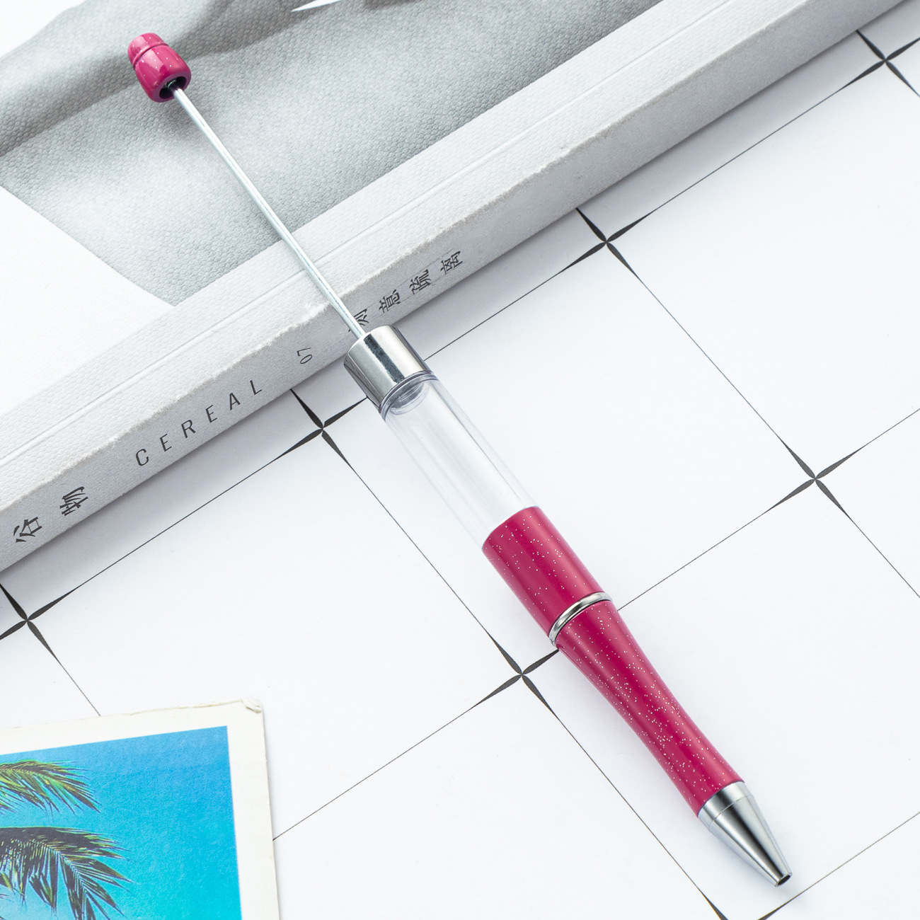 Inventario DiDi tubo vacío bolígrafo puede imprimir logotipo multicolor bolígrafo de plástico giratorio nuevo tubo vacío bolígrafo