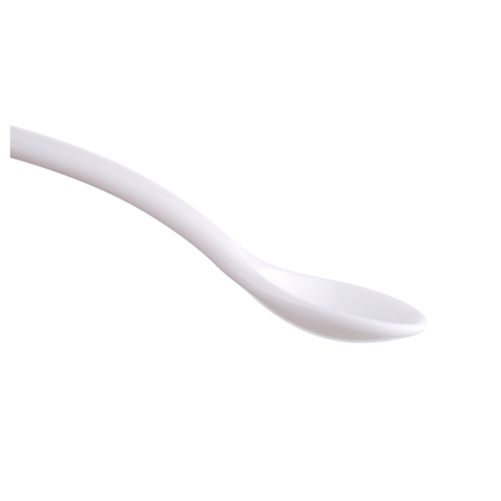 Toukie poco travieso bebé cuchara silicona suave cabeza bebé suave y duro combinación cuchara 2 piezas de vajilla para niños