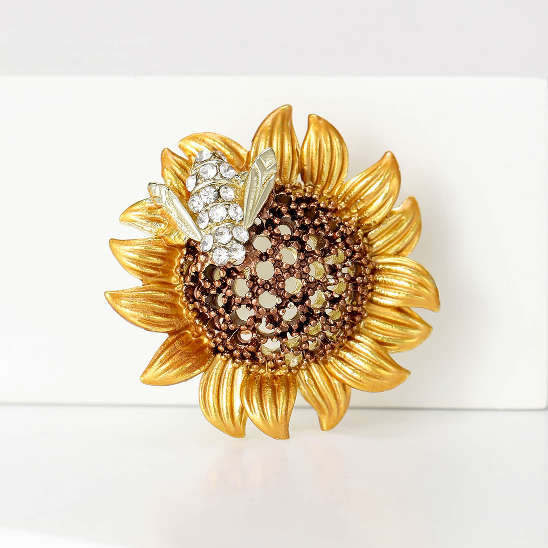 All Seasons Season Cute Pin Flower Alloy Enamel Women's Brooches