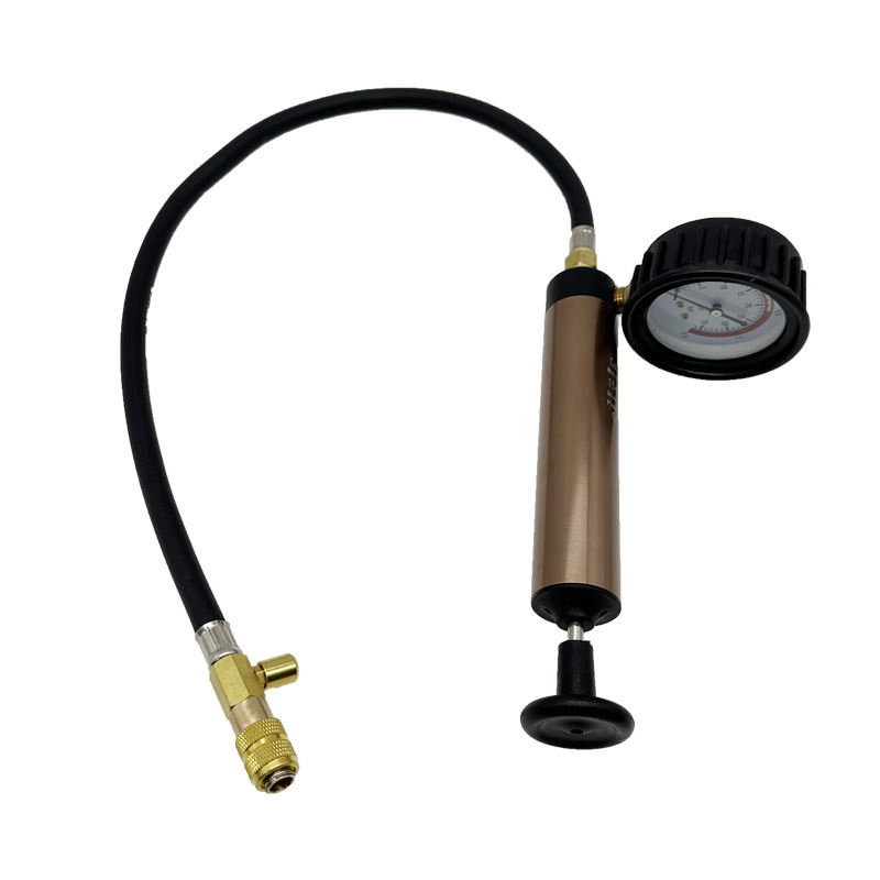Herramienta de medición de fugas de presión del tanque de agua del automóvil, anticongelante, llenado de reemplazo, manómetro de refrigerante de vacío