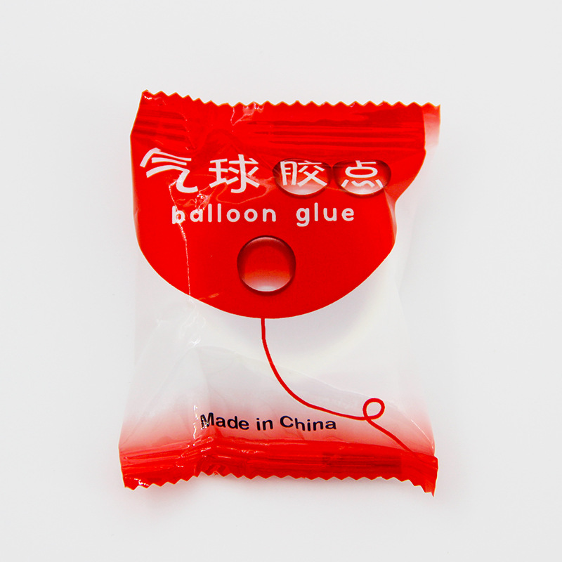 结婚庆节日布置生日派对装饰无痕胶气球胶点贴100粒圆点点胶卷装