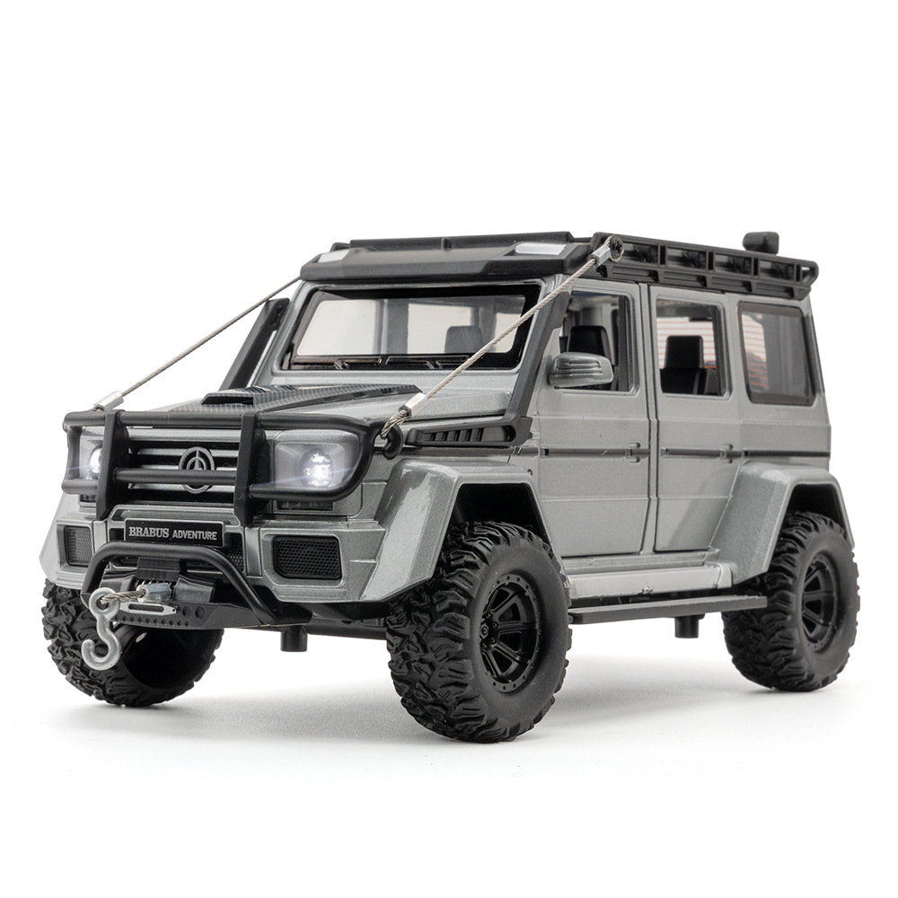 Nuevo Haodi aleación 1:24 Big Ben G550 coche modelo Tire hacia atrás aventura juguete off-road coche música modelo adornos