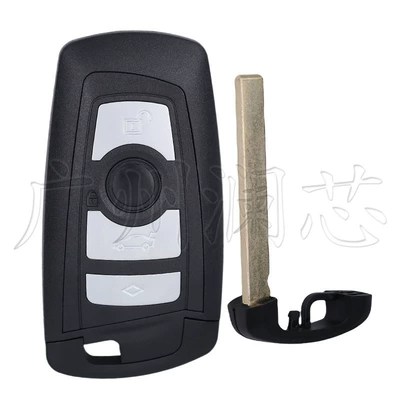 Suitable for Bmw Cas4: Car Keys - car-key-case-4-key-black