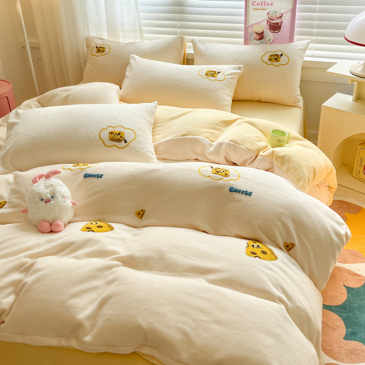 Small cheese [thick milk--anti-static]