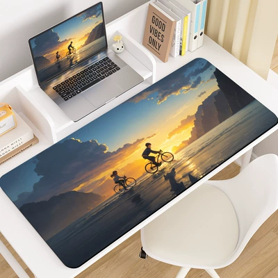 For, Keyboard Computer Desk Mat, Avtomobil döşəmə paspasları - bicycle-travel-3080cm-5mm-diatom-mud