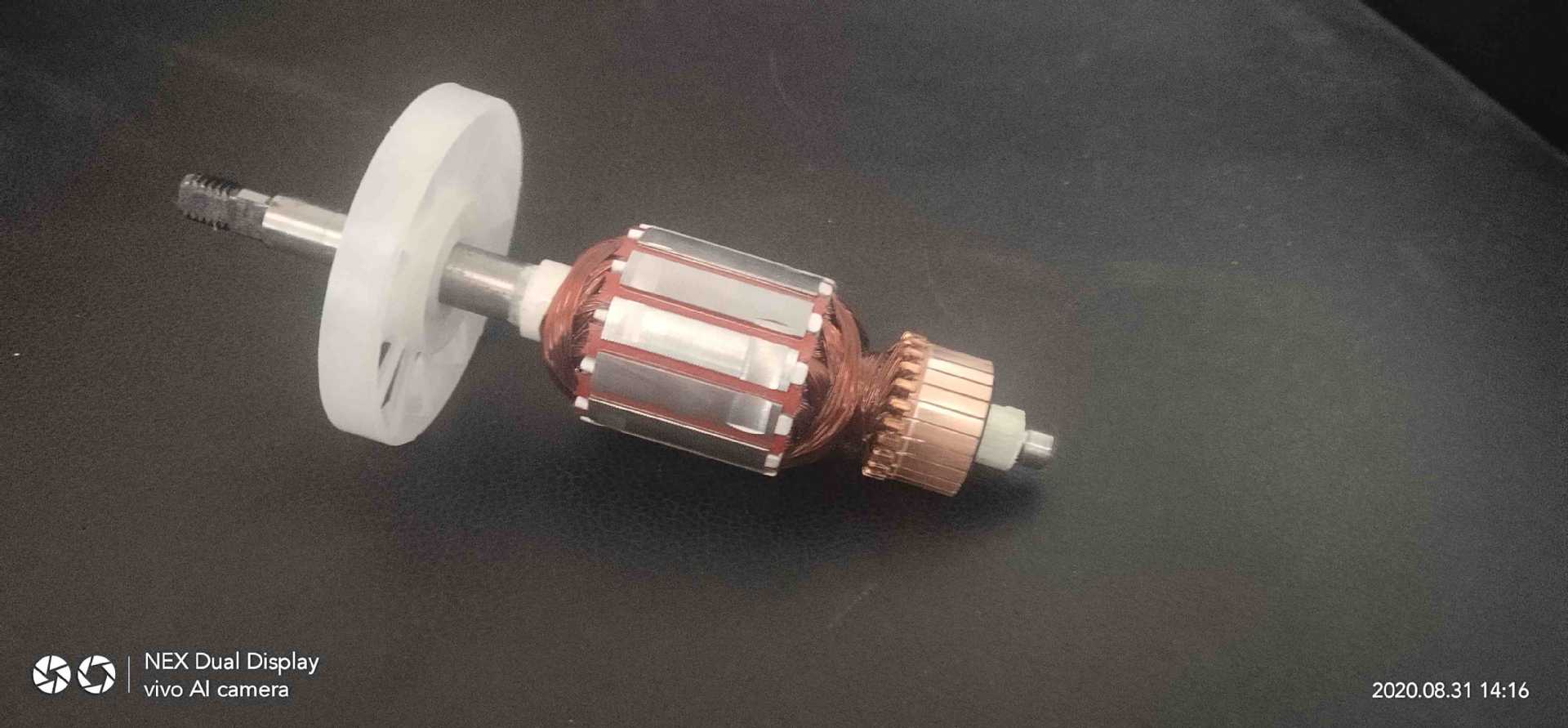 【货号05055】7两35H多功能中药材粉碎机电机转子定子铜线 三七打