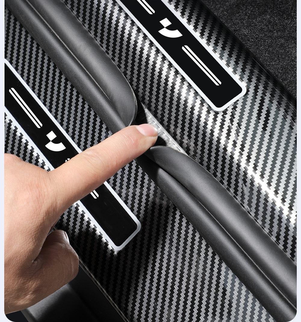Suitable for Jiyue 01/07: door sill protectors, welcome pedals, trunk sill protectors, car protection and decoration accessories, and modification parts